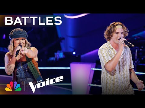 Dani Stacy and Corey Curtis Give an Incredible Duet of "Best Part" | The Voice Battles | NBC
