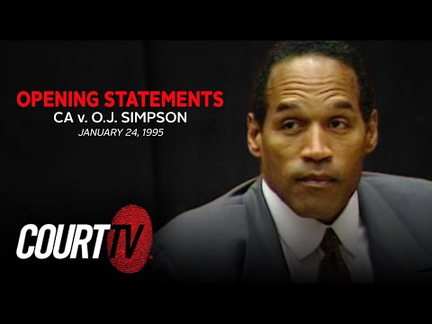 Opening Statements - CA v. O.J. Simpson | 27th Anniversary | COURT TV
