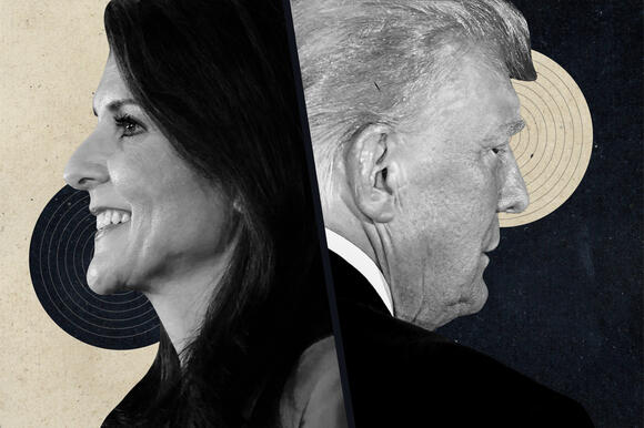 Haley barely allowed Trump to ignore her, and he lasted only a day