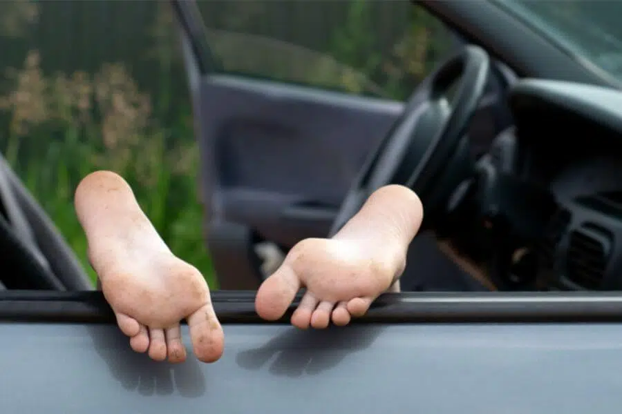 Is It Illegal to Drive Barefoot in Ohio? Here's What the Law Says