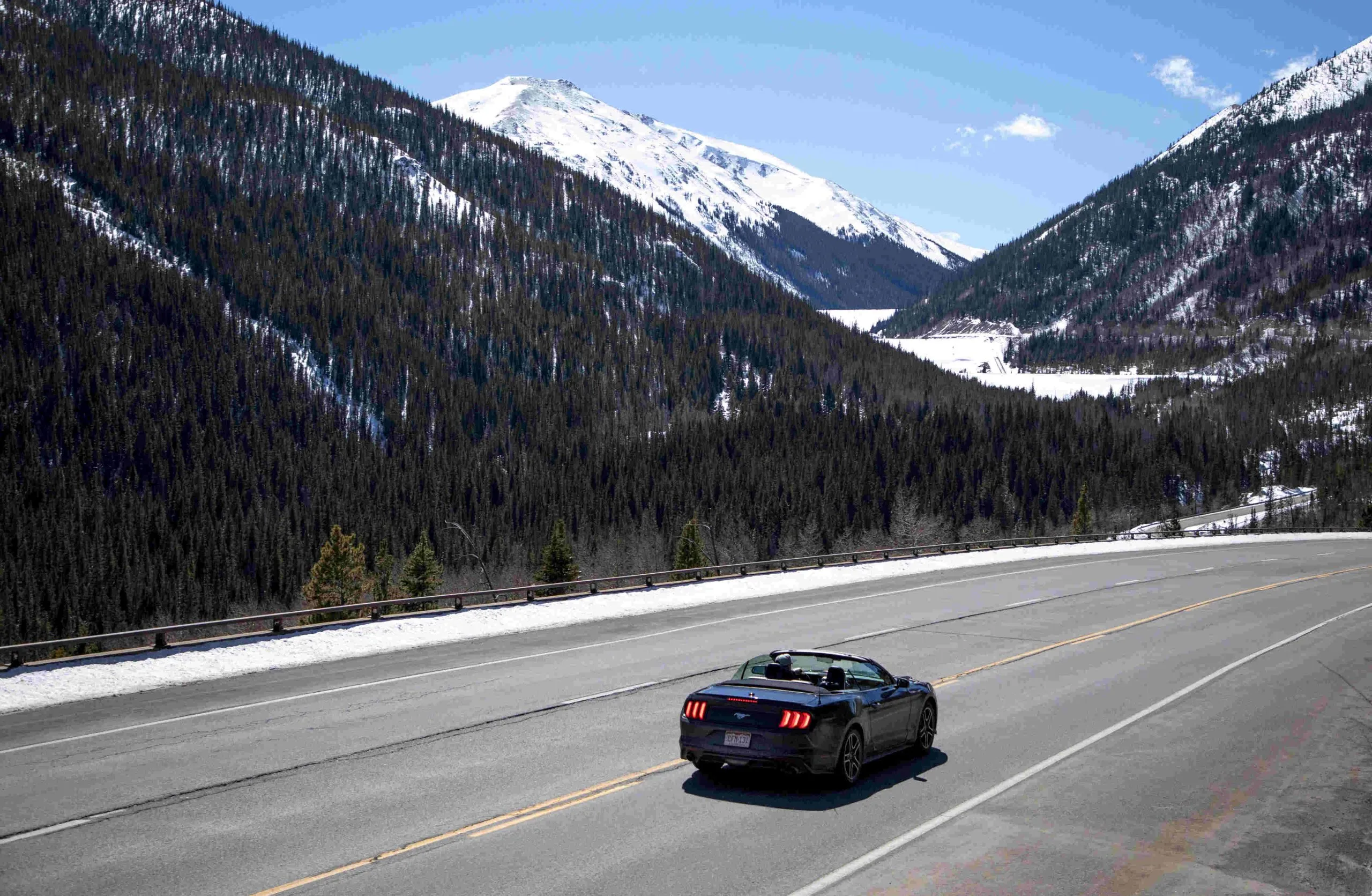 A young Colorado skier dies attempting to jump highway