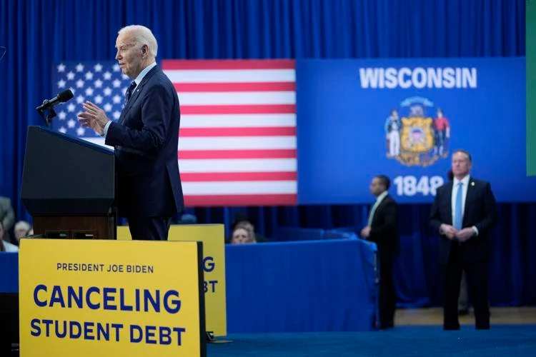 Biden announces more student loan relief plans in battleground Wisconsin