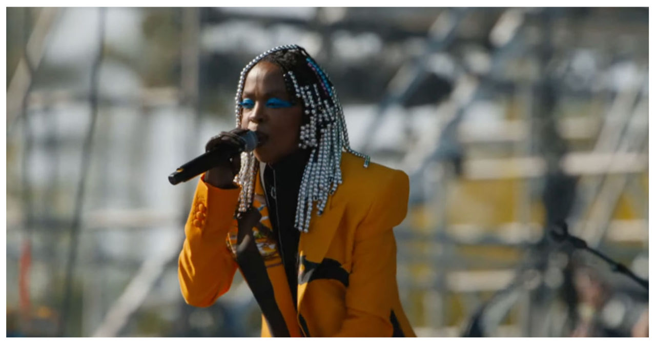 During her son YG Marley's Coachella 2024 set, Lauryn Hill orchestrates ...