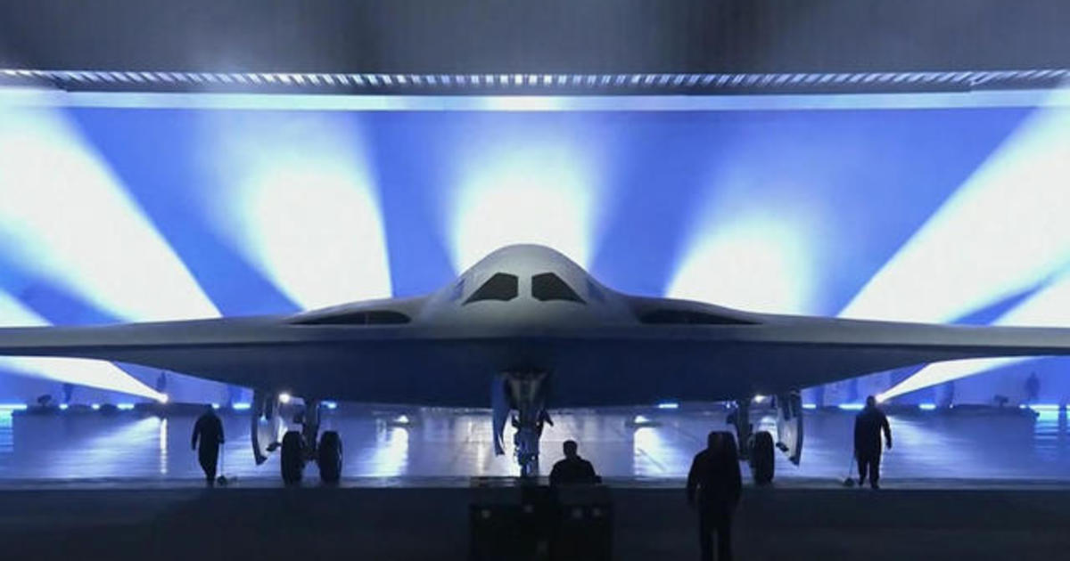 Air Force reveals stunning new photographs of the classified B-21 stealth bomber.