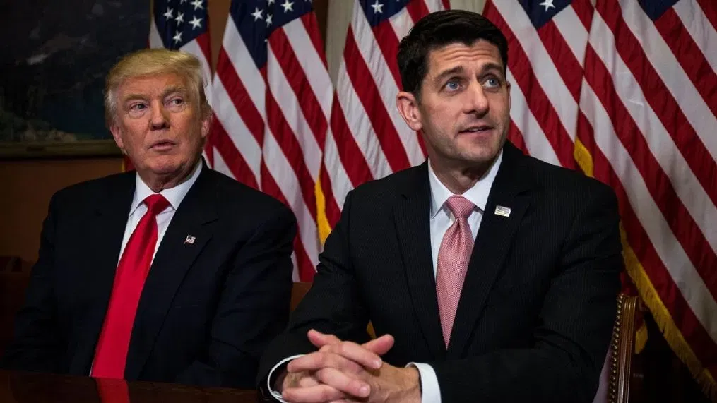 Paul Ryan declares he won't support Donald Trump, citing character concerns.